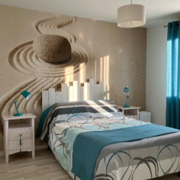 Chambre sur le sable